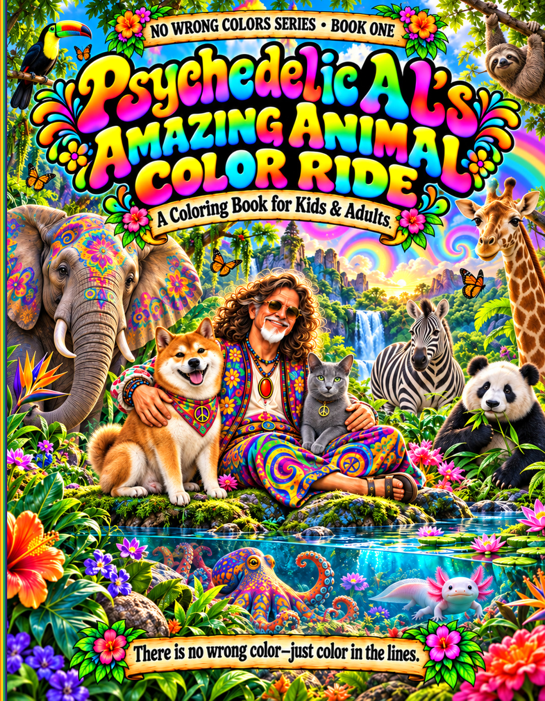 Amazing Animal Color Ride front cover