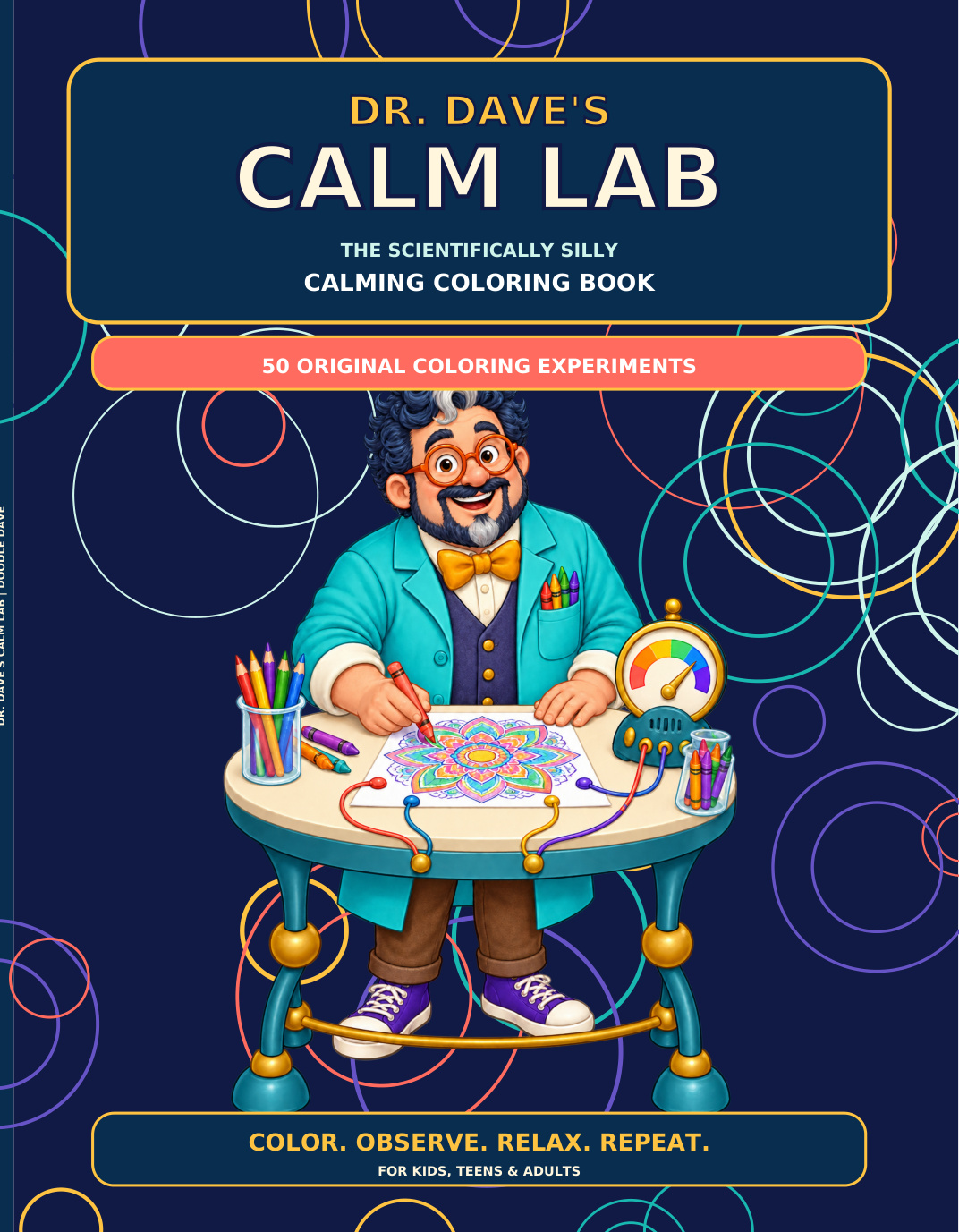 Dr. Dave's Calm Lab front cover