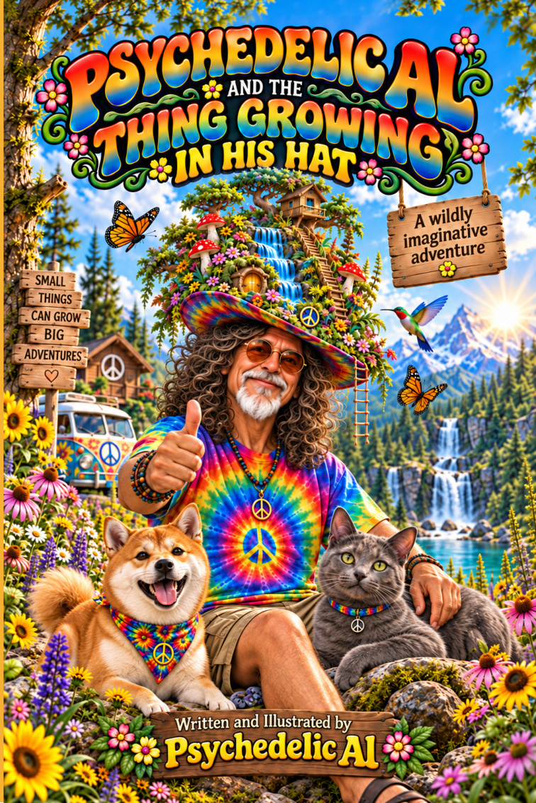 Psychedelic Al and the Thing Growing in His Hat front cover